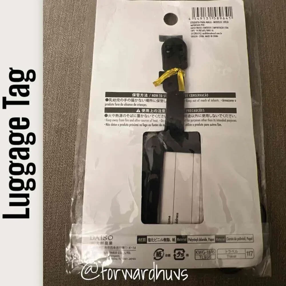 Bundle Sale 3 for $15 | Teddy Bear Luggage Tag